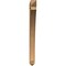 Ekena Millwork Thorton Arts & Crafts Rough Sawn Bracket, Western Red Cedar, 4"W x 36"D x 48"H BKT04X36X48THR03RWR - alternate 2